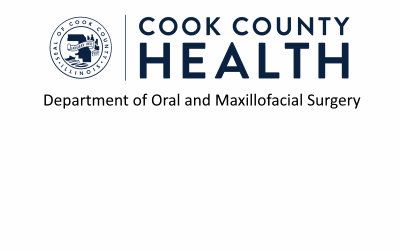 Lecture for Cook County Health’s Department of Oral and Maxillofacial Surgery