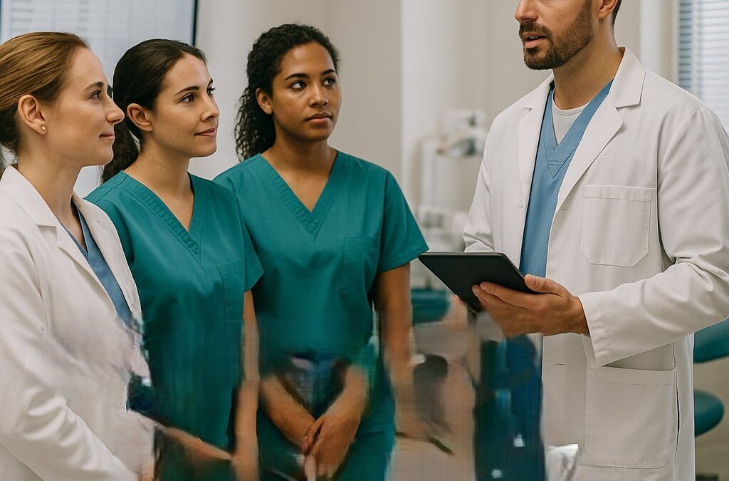 The Power of the Daily Huddle: Setting the Tone for a Successful OMS Practice